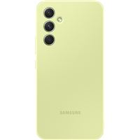 Coque en silicone pour Samsung Galaxy A54 5G Vert