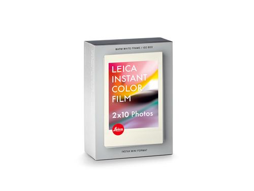 Pack Double Film Leica Blanc 2X10 Feuilles