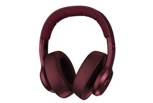 Casque circum-aural sans fil Fresh'n Rebel Clam Bluetooth Rouge