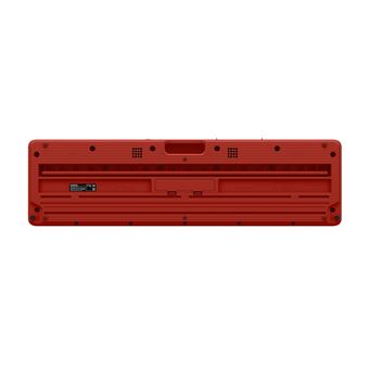 Clavier compact Casio CT-S 1 RD avec 61 touches et sonorités vintage Rouge