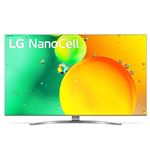 LG 50NANO786QA - Classe de diagonale 50" Nano78 Series TV LCD rétro-éclairée par LED - Smart TV - ThinQ AI, webOS - 4K UHD (2160p) 3840 x 2160 - HDR - Nano Cell Display, Direct LED - gris brouillard