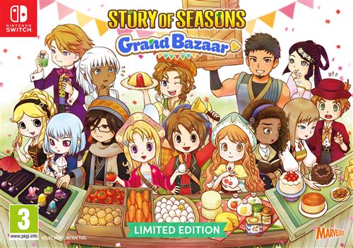 Story of Seasons Grand Bazaar Limited Edition Nintendo Switch