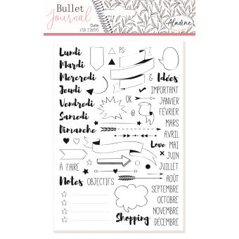 Stampo Planner - Tampon mousse - Bullet Journal