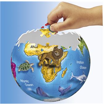 PUZZLE 3D ] Globe terrestre lumineux