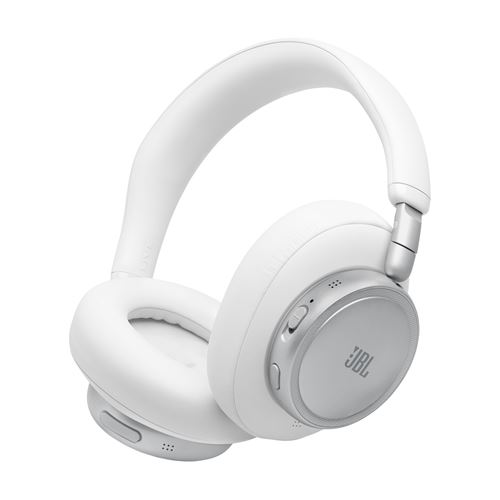 Casque Arceau Circum-Aural avec et Sans Fil Bluetooth JBL Live 780Nc avec Réduction De Bruit Blanc