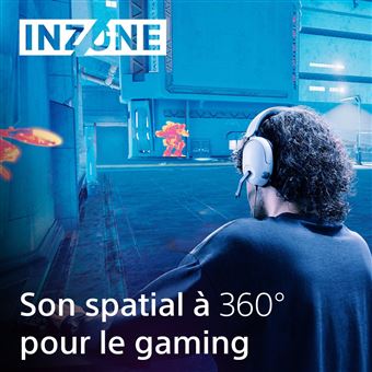 Casque gaming Sony INZONE H3 (WH-G300) Blanc