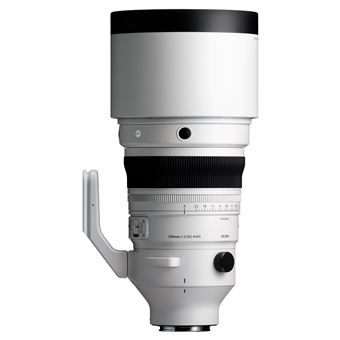 Objectif hybride Sigma DG OS Sport 200 mm f/2-22 Blanc et Noir pour Monture Sony FE