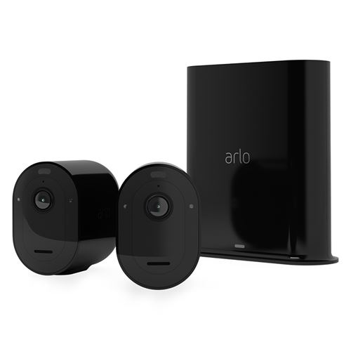 Pack de caméras de surveillance connectées Arlo Pro 3 VMS4240B intérieure-extérieure Noir