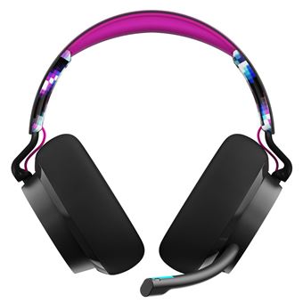 Casque Gaming filaire Skullcandy Slyr Pro Multiplateforme Noir et Rose