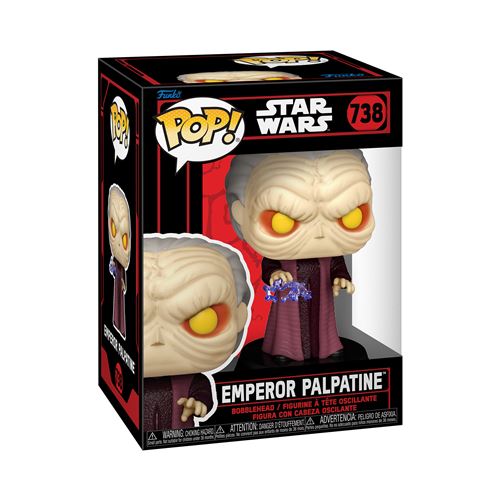 Funko Figurine Pop Star Wars Empereur Palpatine - vue 4