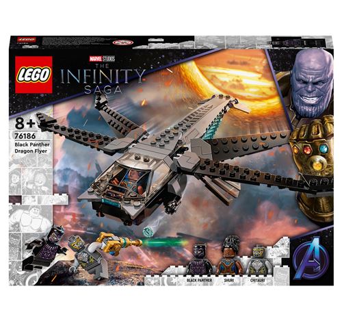 Acheter LEGO® Marvel 76186 Le dragon volant de Black Panther État correct - 36,78 € LEGO® Marvel 76186 Le dragon volant de Black Panther État correct - Lego Marvel reconditionné disponible sur Fnac