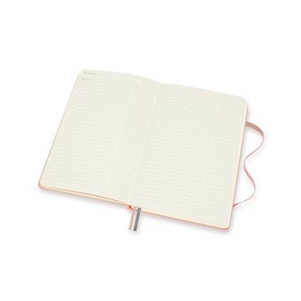 Carnet grand format Moleskine Art Bullet Rose Corail