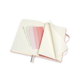 Carnet grand format Moleskine Art Bullet Rose Corail