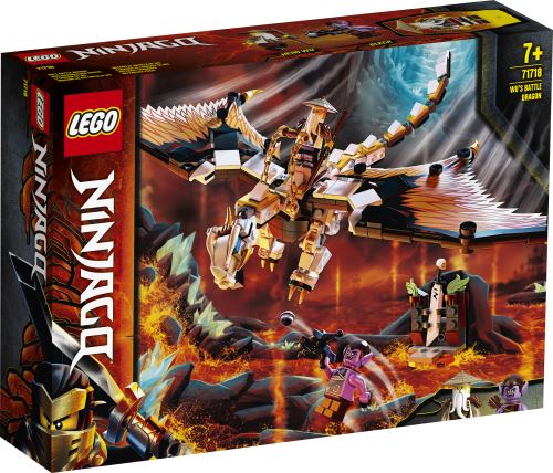 Lego-Le Dragon De Wu Ninjago Jeux De Construction, 71718, Multicolore