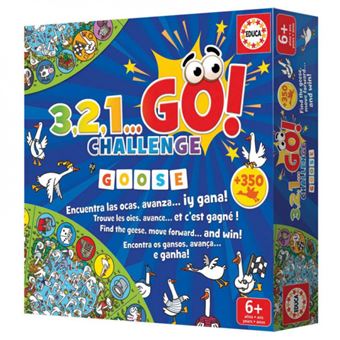 Jeu classique Educa 3,2,1 Go! Challenge Goose