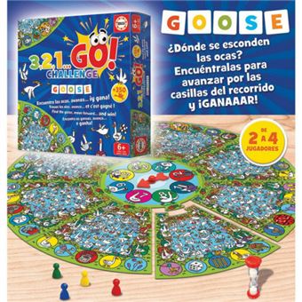 Jeu classique Educa 3,2,1 Go! Challenge Goose
