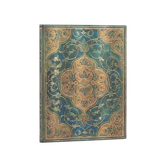 Carnet flexi à couverture souple Paperblanks ultra ligné Chroniques Turquoises - 1