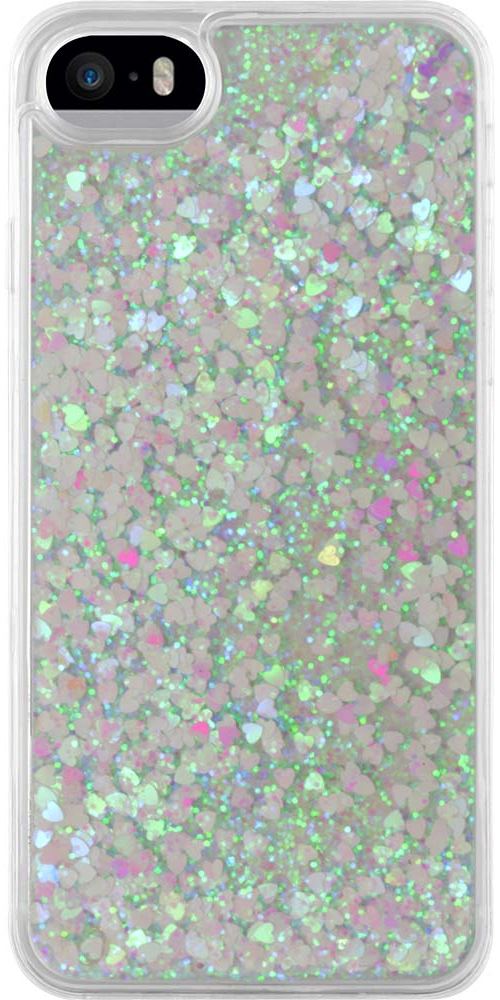Coque Transparent avec paillettes BigBen Connected pour iPhone 5