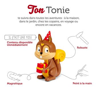 Jouet multimédia Tonies Mes comptines préférées pour faire la Fête