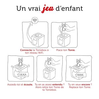 Jouet multimédia Tonies Mes comptines préférées pour faire la Fête