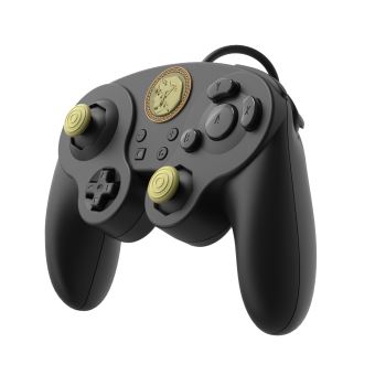 Manette filaire Nintendo Switch Smash Pas Pro Link Noir