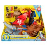 Figurine Fisher Price Imaginext Bateau Pirate Requin