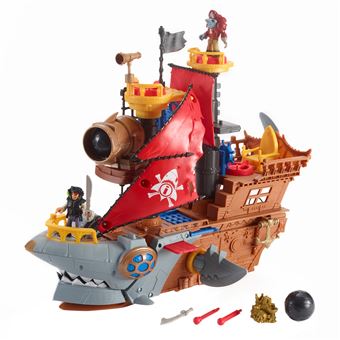Figurine Fisher Price Imaginext Bateau Pirate Requin