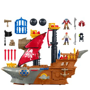 Figurine Fisher Price Imaginext Bateau Pirate Requin