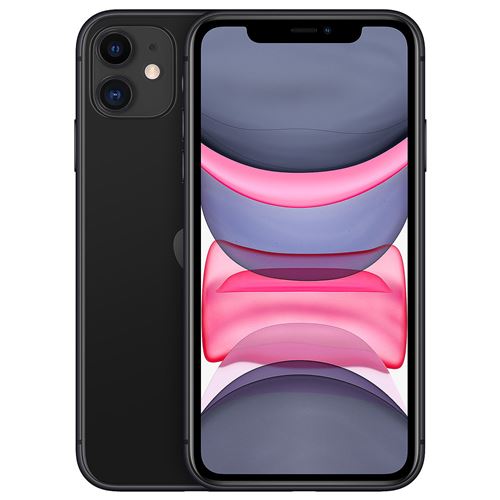 Apple iPhone 11 128 Go 6.1 Noir Reconditionné Grade A Lagoona