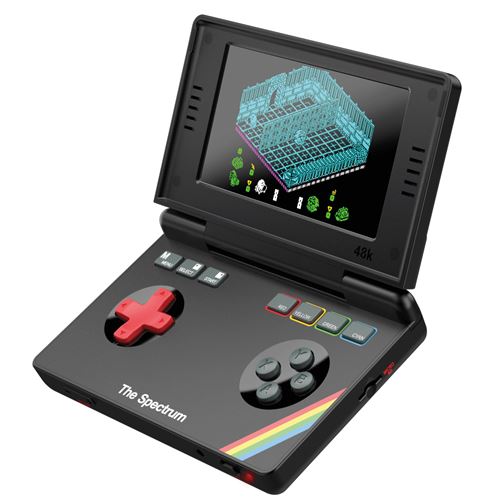 Console rétrogaming Koch media Evercade Handheld ZX Spectrum Noir