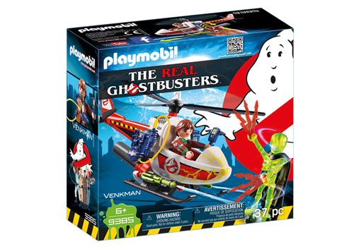 Playmobil The real Ghostbusters™ 9385 Venkman avec hélicoptère