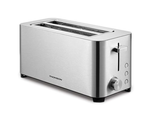Thomson Inox Grille-Pain 2 Fentes Tht1f 1400 W