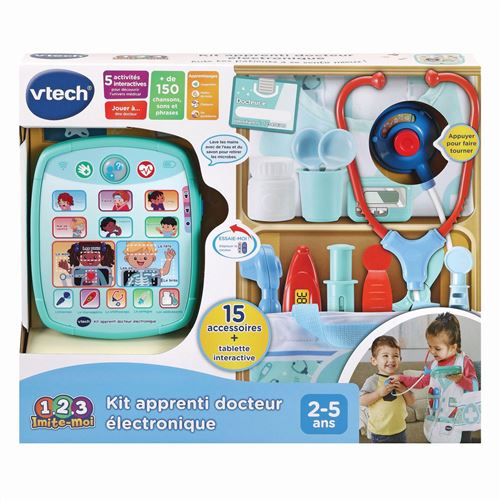 VTECH 1 2 3 Imite Moi Kit Apprenti Docteur Électronique Jouet d'Imitation Enfant - vue 1