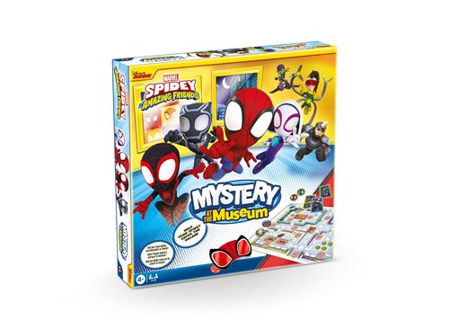 Shuffle Multicolore Jeu D’ambiance Mystère Au Musée