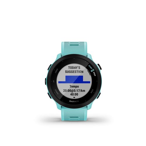 Garmin Vert Montre Connectée Forerunner 55 D'eau