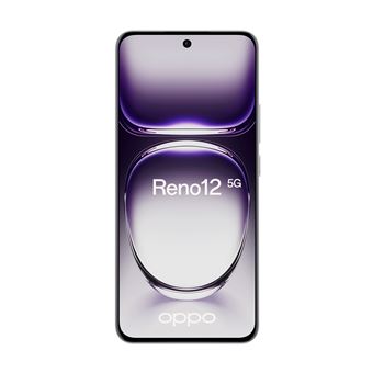 Smartphone Oppo Reno 12 6,7" 5G Double nano SIM 256 Go Argent stellaire