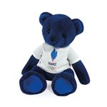 Peluche Doudou et Compagnie Ours de équipe de France Bleu