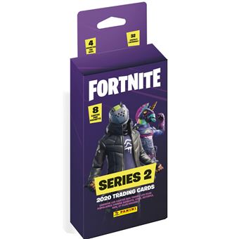 Jeu de cartes Panini Fortnite 2 Blister de 4 pochettes