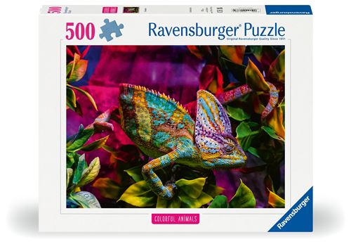 Puzzle 500 pièces : Caméléon Ravensburger France - vue 7