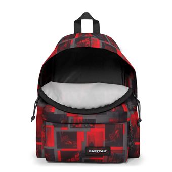 Sac à dos Eastpak Padded Pak'R U95 City Grain Gris et Rouge