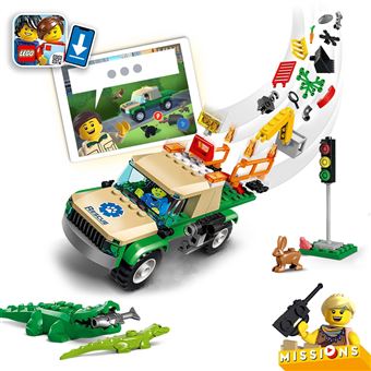 LEGO® City 60353 Missions de sauvetage des animaux sauvages