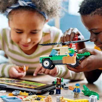 LEGO® City 60353 Missions de sauvetage des animaux sauvages