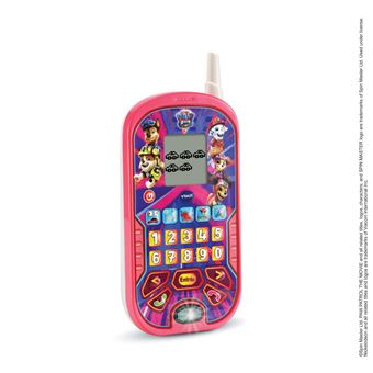 Le smartphone éducatif Vtech Pat Patrouille Le film Rose