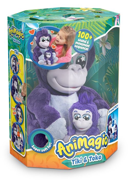 Peluche intercative Goliath Tiki et Toko