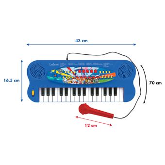 Clavier Electronique Musical Lexibook avec Microphone Pat Patrouille