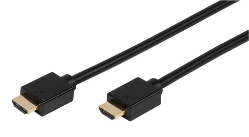 Câble alimentation HDMI Vivanco haute vitesse avec Ethernet Noir