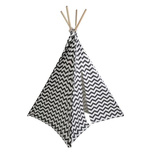 Tipi pour enfant Nature et Découvertes Toile de coton et bois