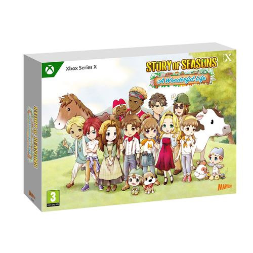 Pochette avant du jeu Story of Seasons: A Wonderful Life Edition Limitée Xbox Series X