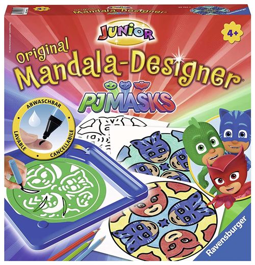 Mandala Designer Junior Pyjamasques Ravensburger