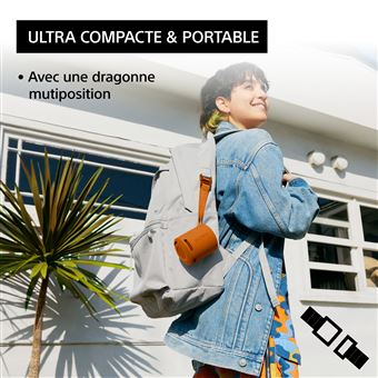 Enceinte sans fil bluetooth Ultra portable Sony SRS-XB100 Corail